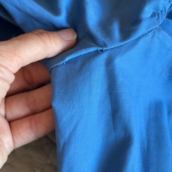 NWT Reformation Womens Blue Azure Michaela Short Mini Babydoll Dress SZ 6 - Picture 7 of 16